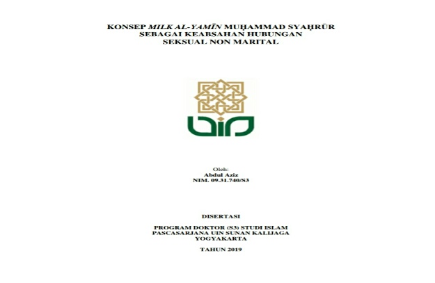 Disertasi Abdul Aziz dan Produksi Pengetahuan