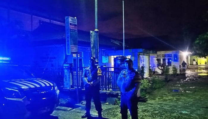 Polsek Rupat Lakukan Patroli Blue Light untuk Antisipasi Tindak Kejahatan
